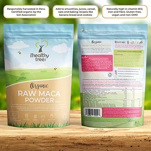 Organic Maca Powder by TheHealthyTree Company for Vegan Smoothies