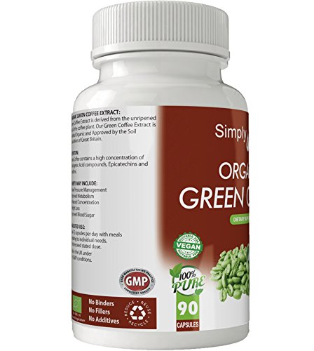 Simply Pure Organic Green Coffee Capsules x 90