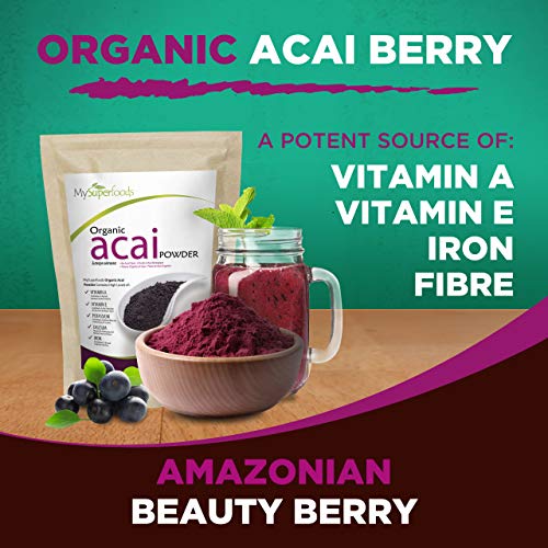 MySuperfoods Organic Acai Berry Powder (100g)