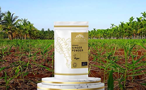 Ausha Organic Ginger Root Powder 250g | Premium Quality | Anti Inflammatory