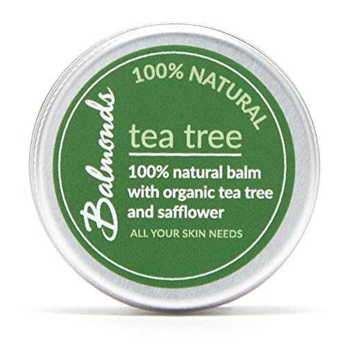 Balmonds Tea Tree Balm for Cold Sores Fungal Conditions Acne Spots and Insect Bites (15ml) at WK Organics UK online shop in: Health & Personal Care B
