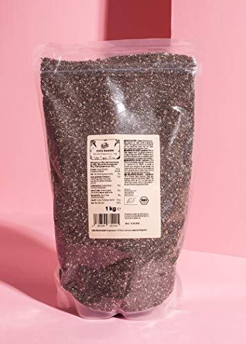 KoRo - Organic Chia Seeds 1 kg - Natural Superfood - from Controlled Organic Cultivation and Without additives at WK Organics UK online shop in: Health & Personal Care C