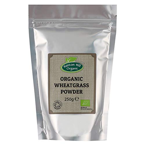 Organic Austrian Wheatgrass Powder 250g by Hatton Hill Organic - Free UK Delivery at WK Organics UK online shop in: Health & Personal Care B