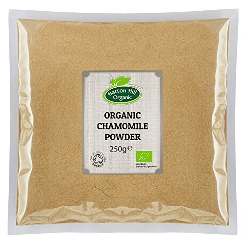 Organic Chamomile Flower Powder 250g by Hatton Hill Organic - Free UK Delivery at WK Organics UK online shop in: Health & Personal Care B