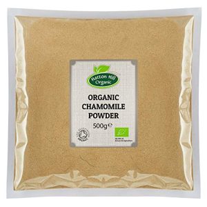 Organic Chamomile Flower Powder 500g by Hatton Hill Organic - Free UK Delivery at WK Organics UK online shop in: Health & Personal Care B