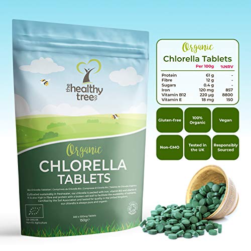 Protein and Amino Acids - UK Certified Cracked Cell Wall Vegan Chlorella