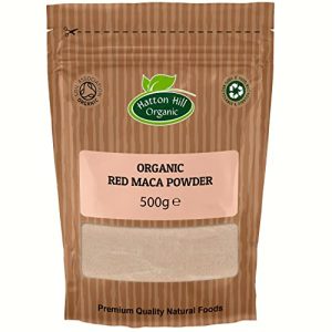 Organic Red Maca Powder 500g by Hatton Hill Organic - Free UK Delivery at WK Organics UK online shop in: Health & Personal Care B