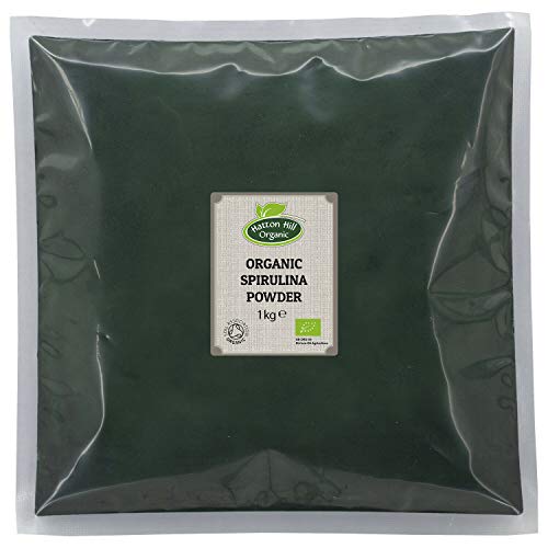 Organic Spirulina Powder 1kg by Hatton Hill Organic - Free UK Delivery at WK Organics UK online shop in: Health & Personal Care B