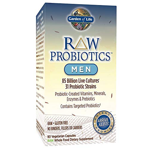 Raw Probiotics for Men 90 Capsules at WK Organics UK online shop in: Health & Personal Care B