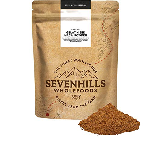 Sevenhills Wholefoods Organic Gelatinised Maca Powder 1kg at WK Organics UK online shop in: Grocery B