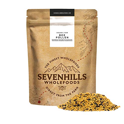 Sevenhills Wholefoods Organic Raw Bee Pollen (Spanish) 1kg at WK Organics UK online shop in: Health & Personal Care B