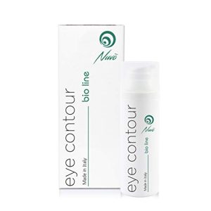Nuvo' Eye Contour Cream Certified Organic with 72% Snail Slime Hyaluronic Acid Vitamin E Maxi Flacon 30ml Against Dark Circles and Bags Anti-wrinkle 100% Made in Italy at WK Organics UK online shop in: Beauty B