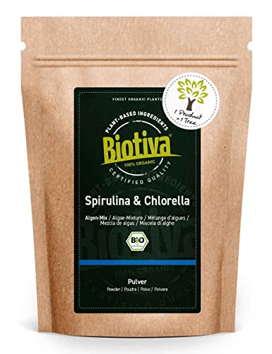 Spirulina & Chlorella Powder 500g Organic at WK Organics UK online shop in: Health & Personal Care B