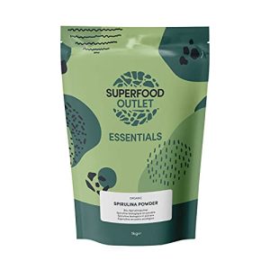 Superfood Outlet Organic Spirulina Powder 1kg at WK Organics UK online shop in: Health & Personal Care B