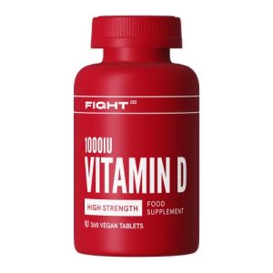 Vitamin D High Strength - 365 Tablets (12 Month's Supply) - Easy to Swallow - Vegan and Gluten Free at WK Organics UK online shop in: Health & Personal Care B