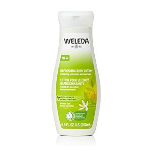 WELEDA Citrus Express Moisturising Body Lotion - Refreshing Natural Cosmetics Body Lotion for Quick Care of All Skin Types (1 x 200 ml) at WK Organics UK online shop in: Beauty B